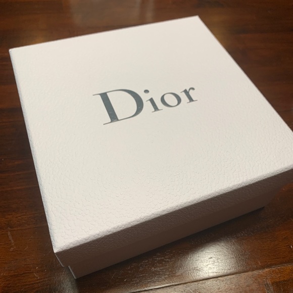 Dior Other - Dior Square Box White Grey Gifting Storage
